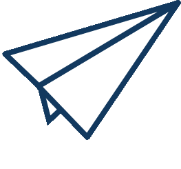 cartoon animation of paper airplane flying